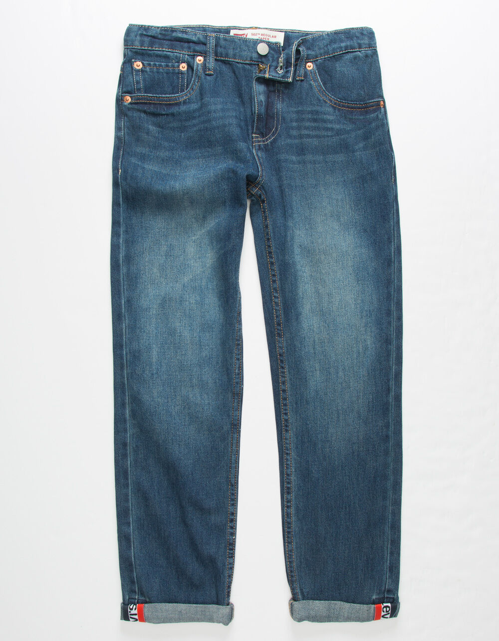 LEVI'S 502 Regular Taper Dark Wash Boys Jeans - DARK WASH | Tillys