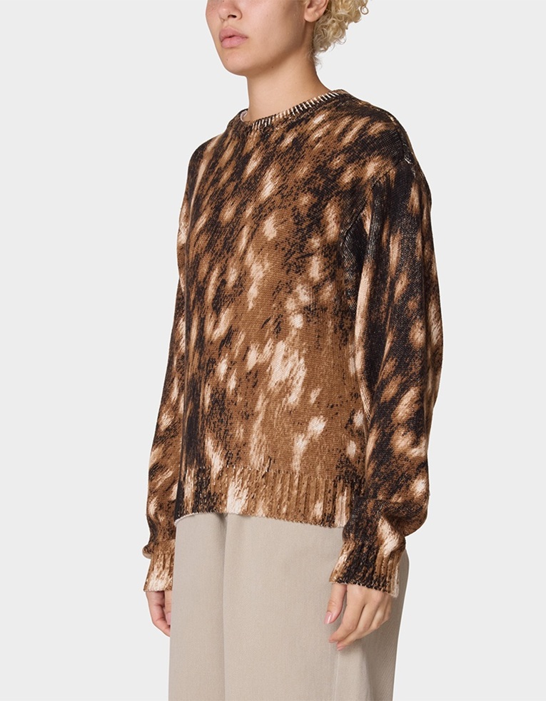 OBEY Fawn Womens Sweater - BROWN
