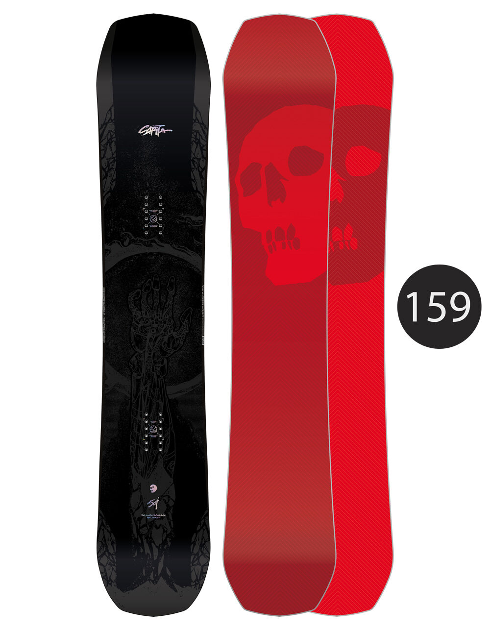 capita black snowboard of death 159 Snowboard 2025 terrain slayer CAPiTA The Black Snowboard of