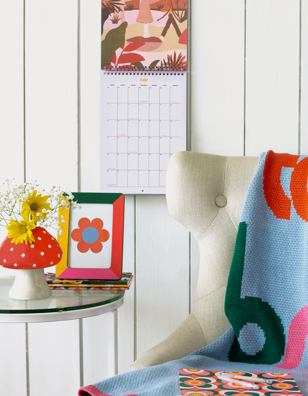 BAN.DO Good Times! Colorblock Picture Frame MULTI Tillys