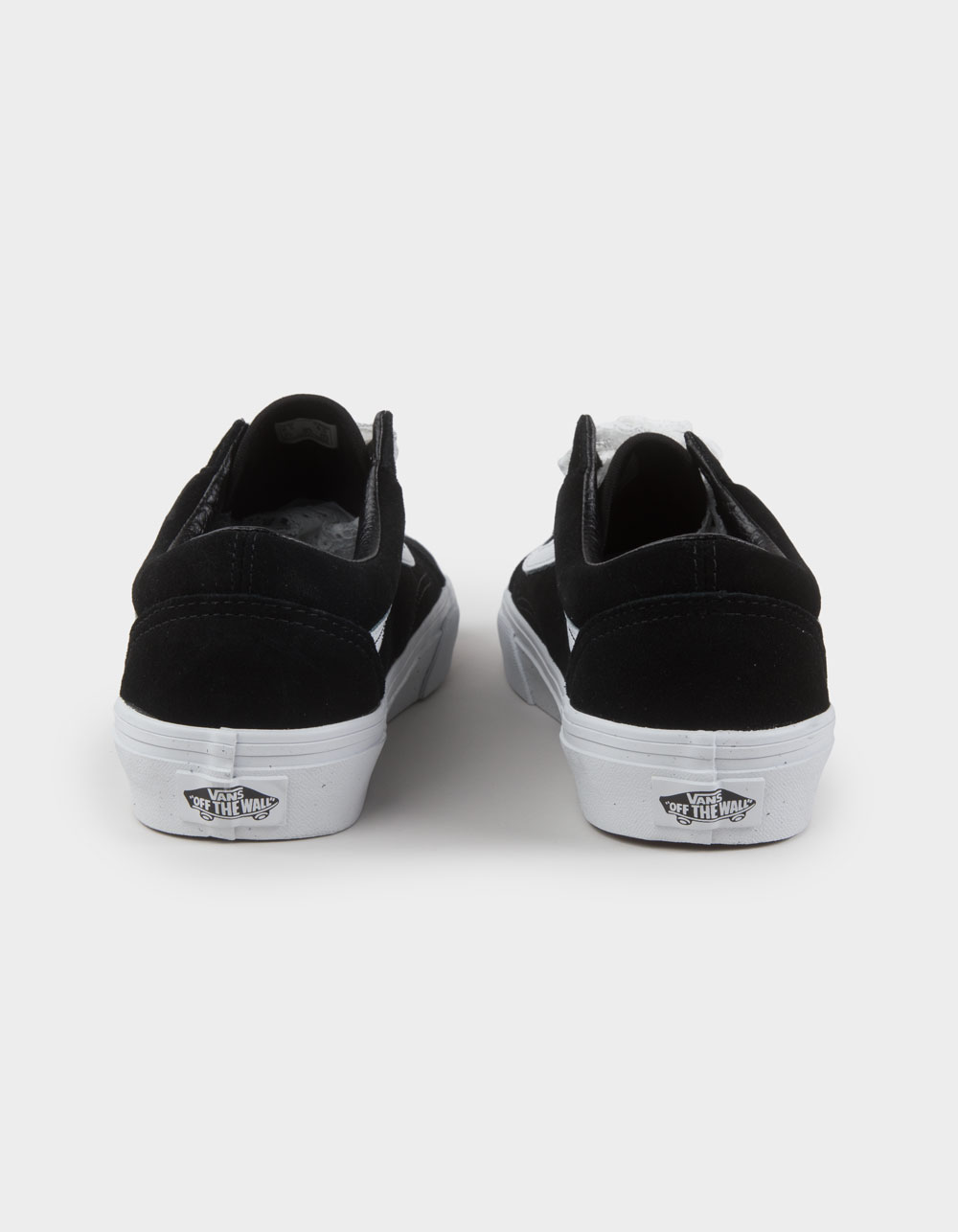 VANS Old Skool Pop Lace Womens Shoes - BLACK