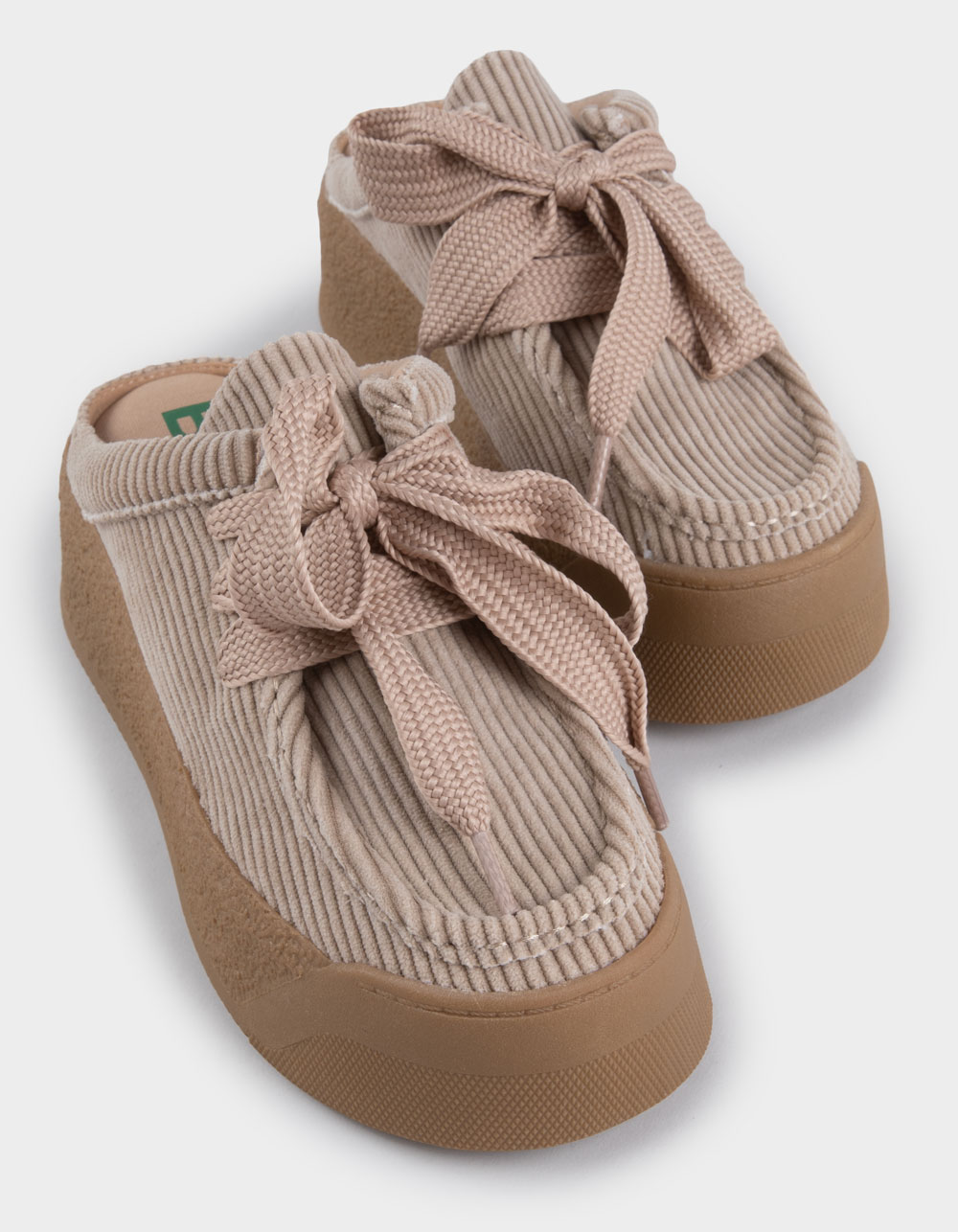 BC FOOTWEAR by Seychellles Evolution Womens Platform Mules - SAND