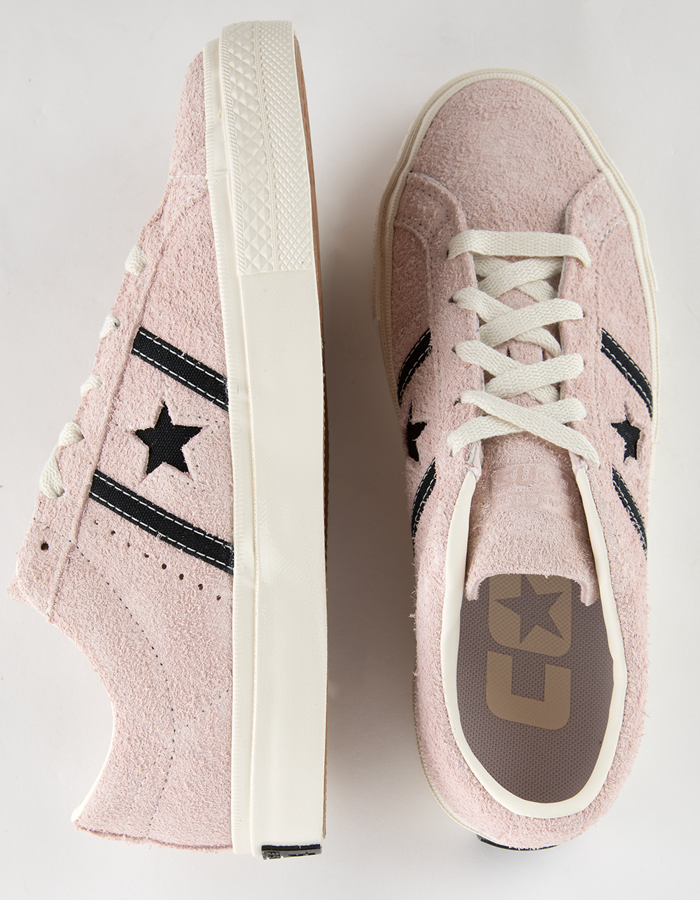 CONVERSE One Star Academy Pro Suede Shoes - PINK/BLK