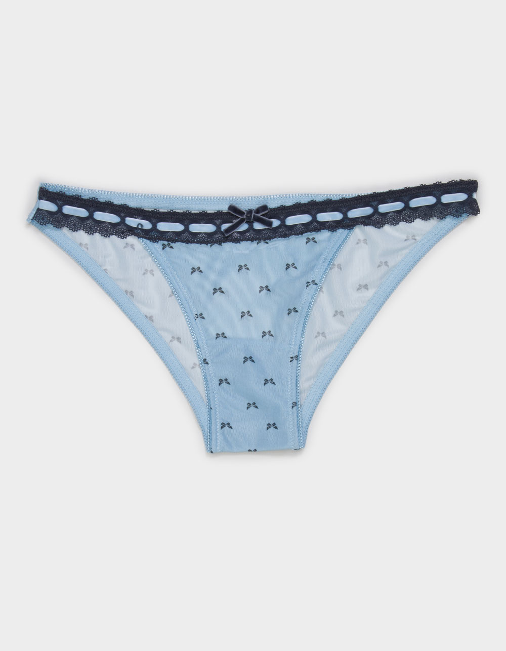 FULL TILT Ribbon Lace Trim Cheeky Panties