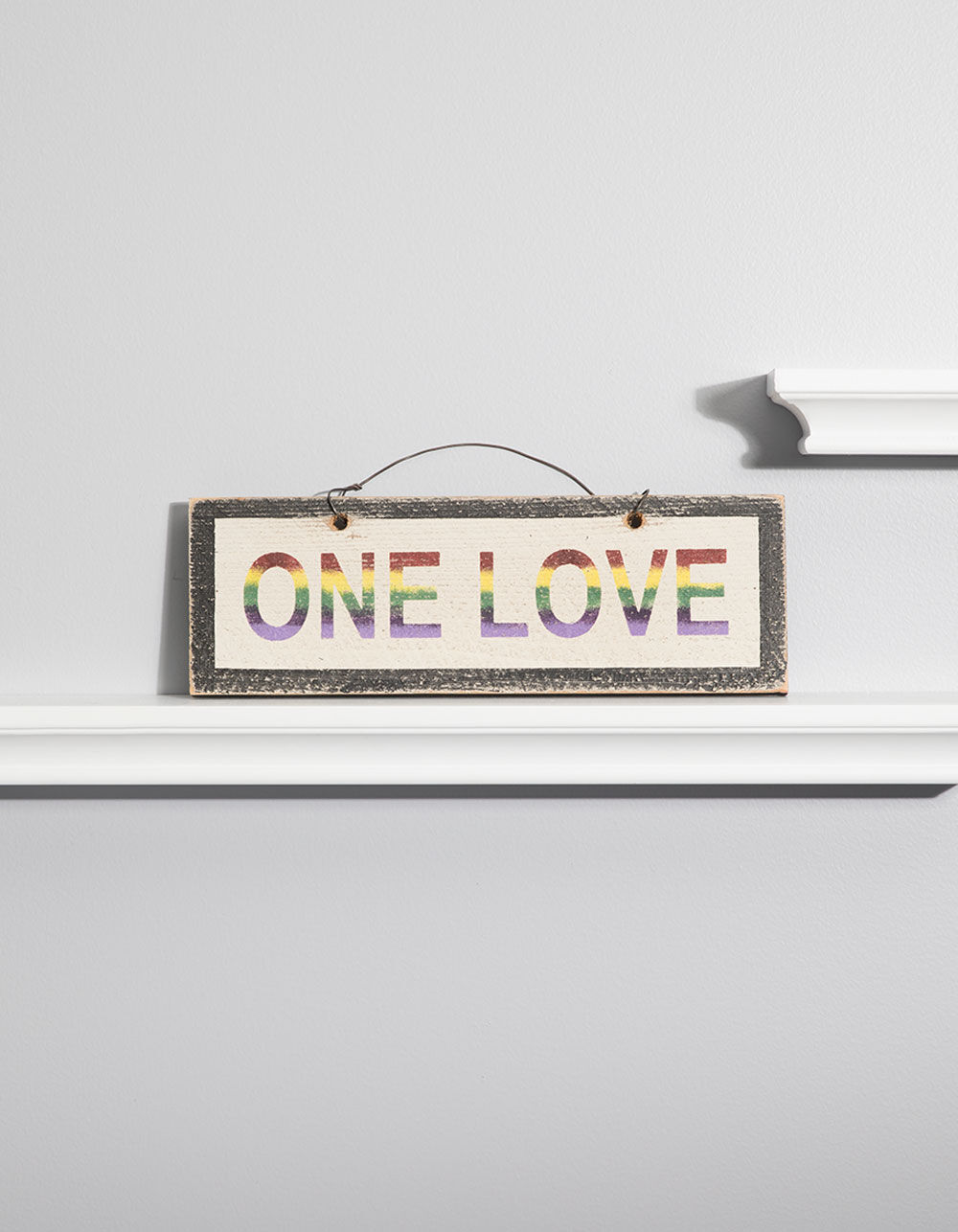 One Love Wooden Sign image number 0