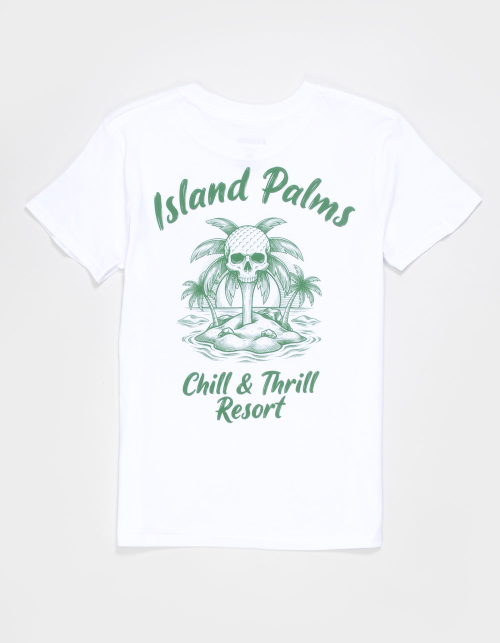 RSQ Island Palms Boys Tee - WHITE