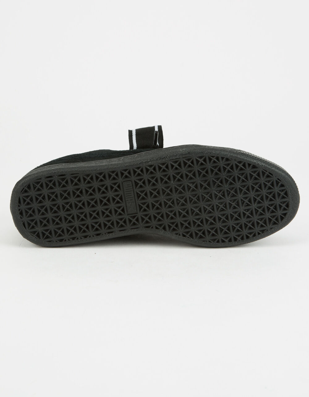 puma heart patent satin