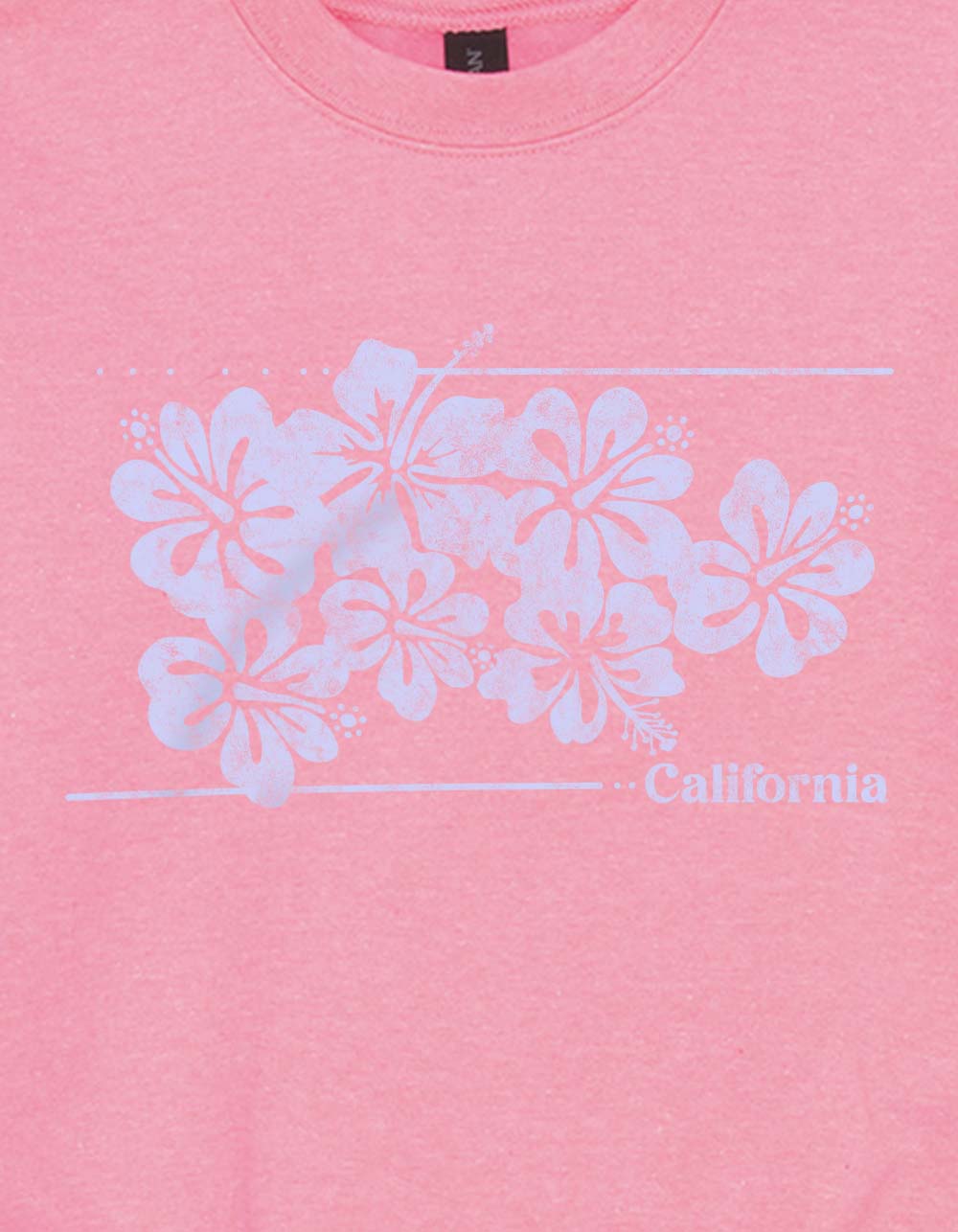 HIBISCUS California Unisex Kids Crewneck Sweatshirt