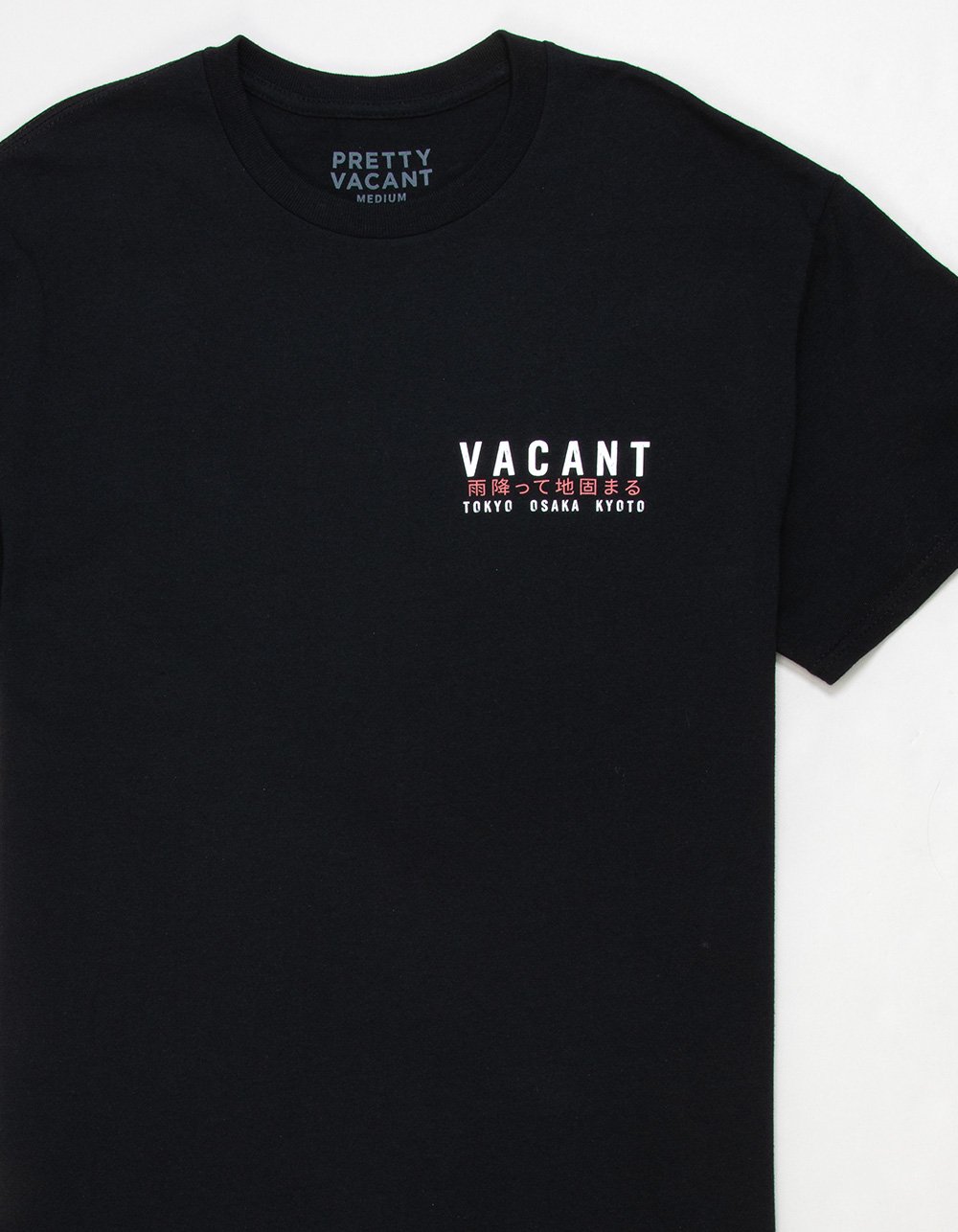 PRETTY VACANT Japan Mens Tee - BLACK
