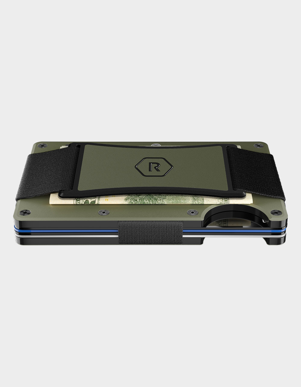 RIDGE WALLETS Matte Olive Ridge 2.0 Wallet - GREEN