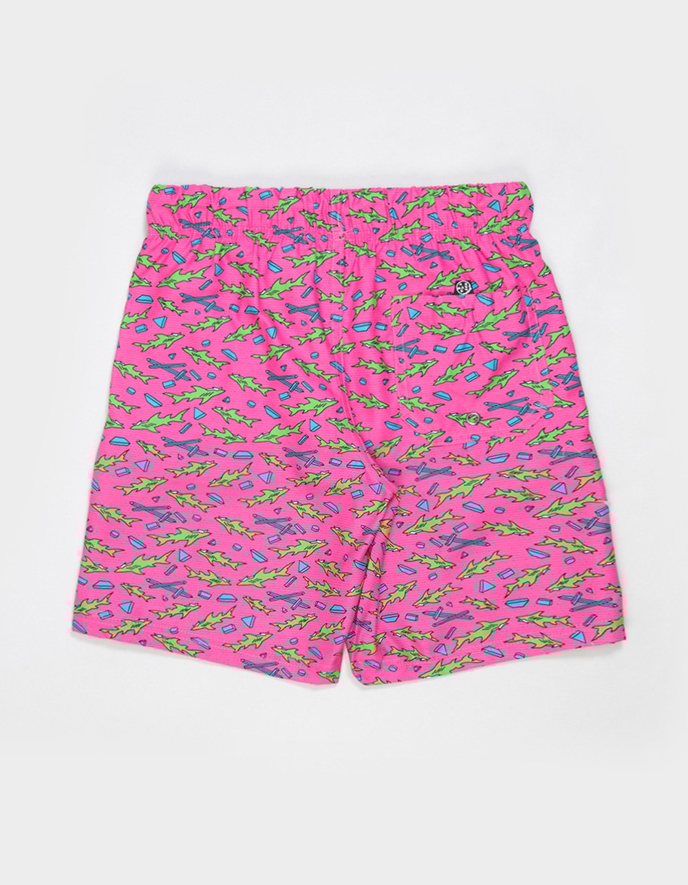 MAUI & SONS Choppa Boys Swim Trunks - PINK