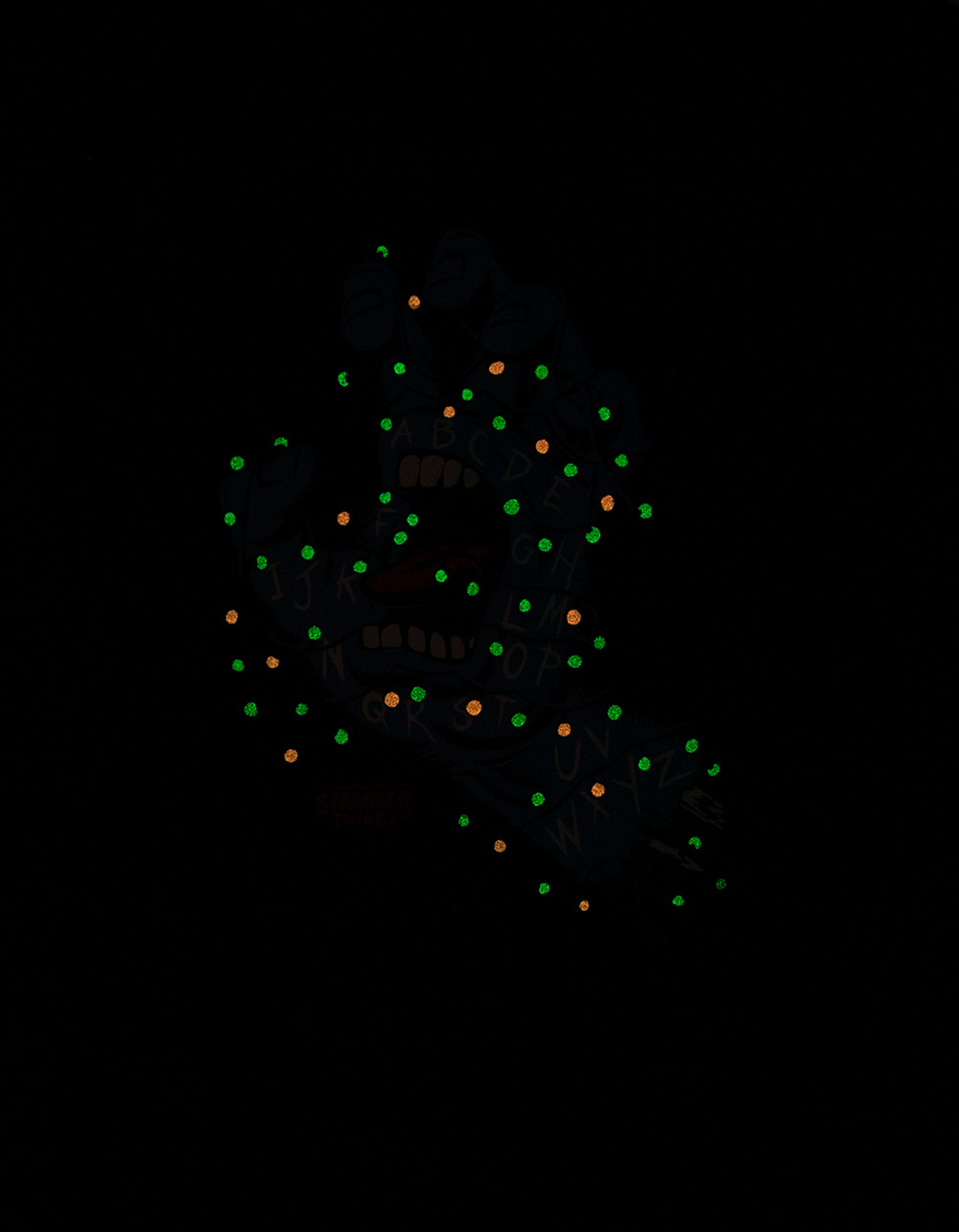 SANTA CRUZ x Stranger Things Screaming Lights Boys Tee