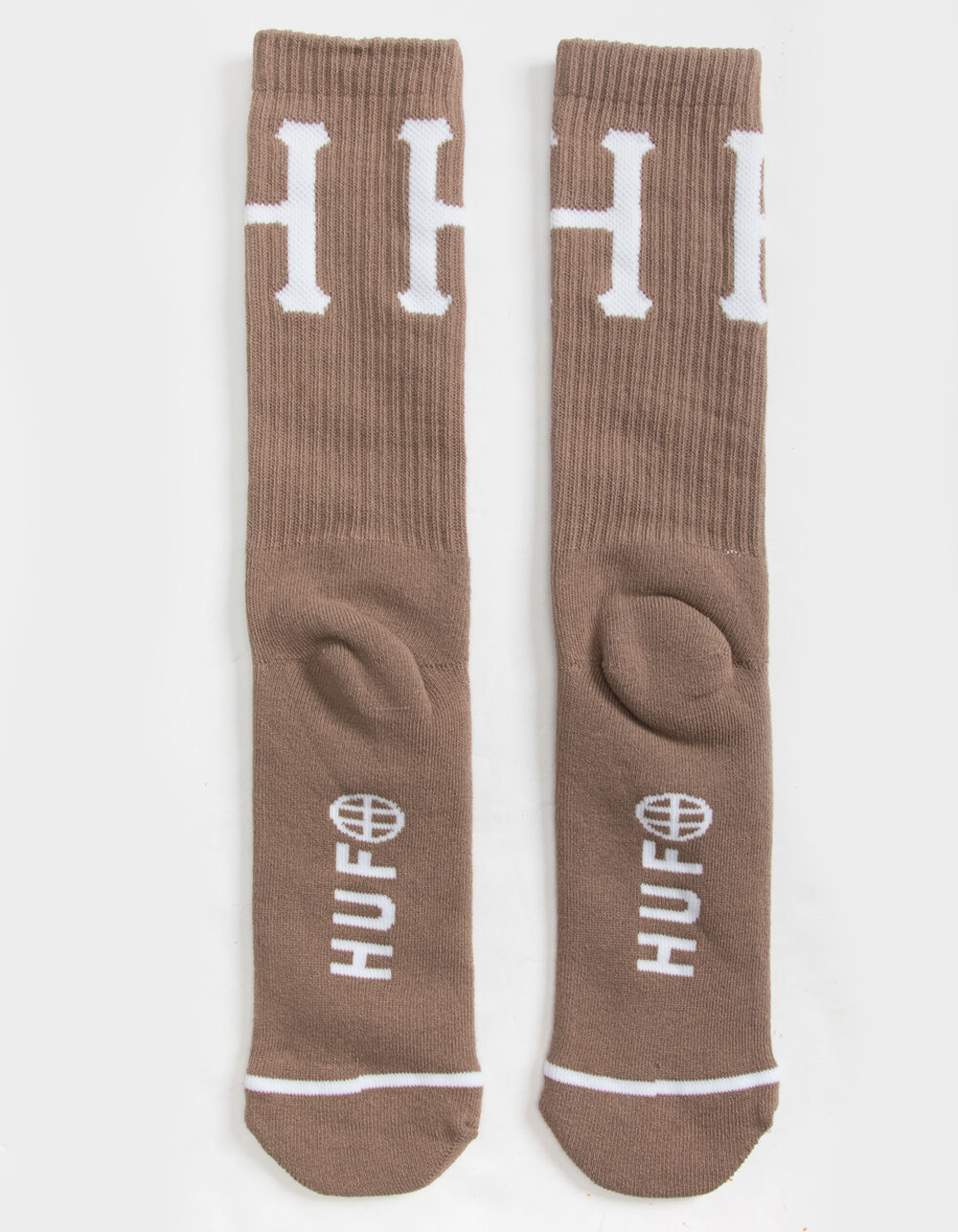 HUF Classic H Mens Brown Crew Socks BROWN Tillys