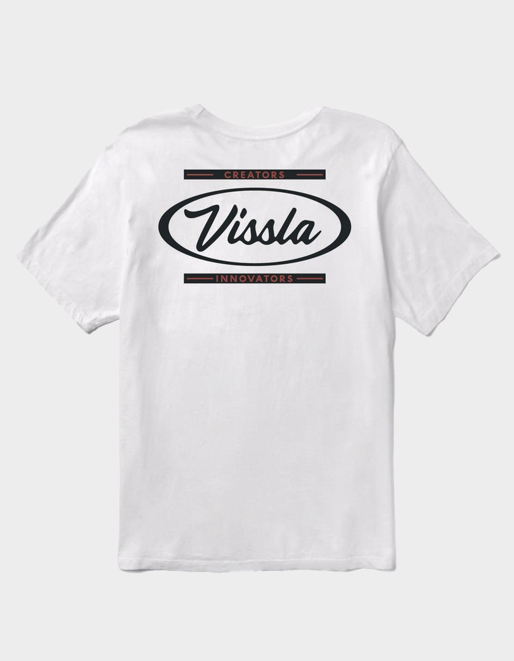 VISSLA Creators ID Mens Pocket Tee - WHITE
