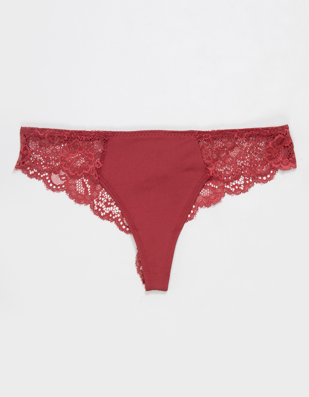 FULL TILT Micro Lace Thong - RED