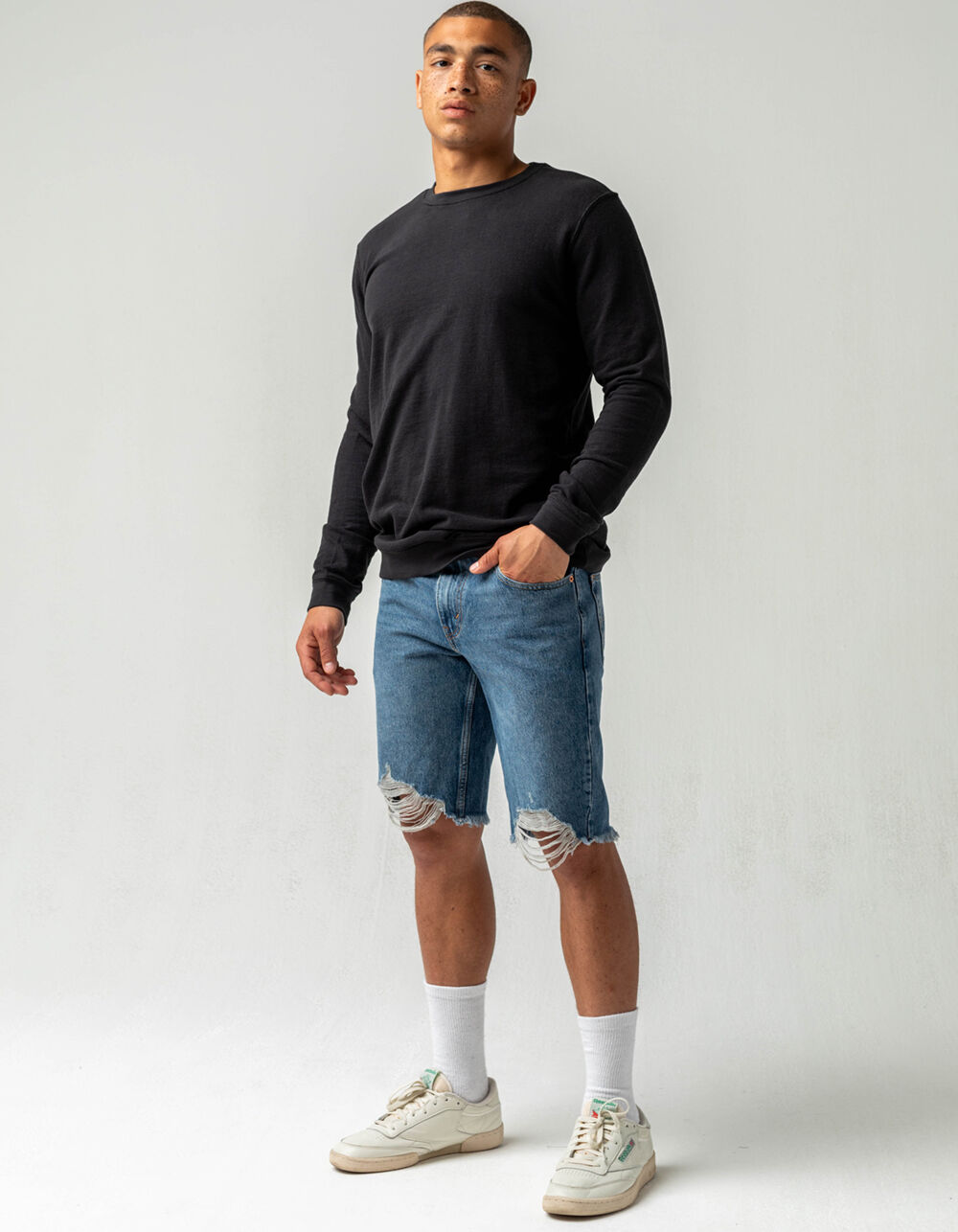 LEVI'S 511 Mens Cut Off Shorts MEDIUM BLAST Tillys