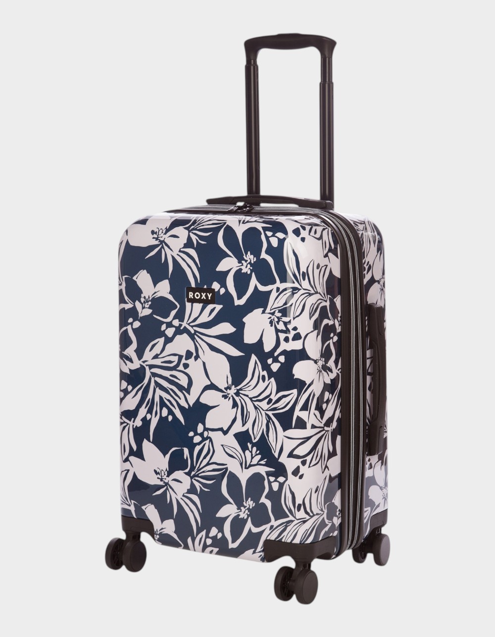 ROXY Up And Away Hard Side Spinner Carry-On Luggage - NAVY/WHITE