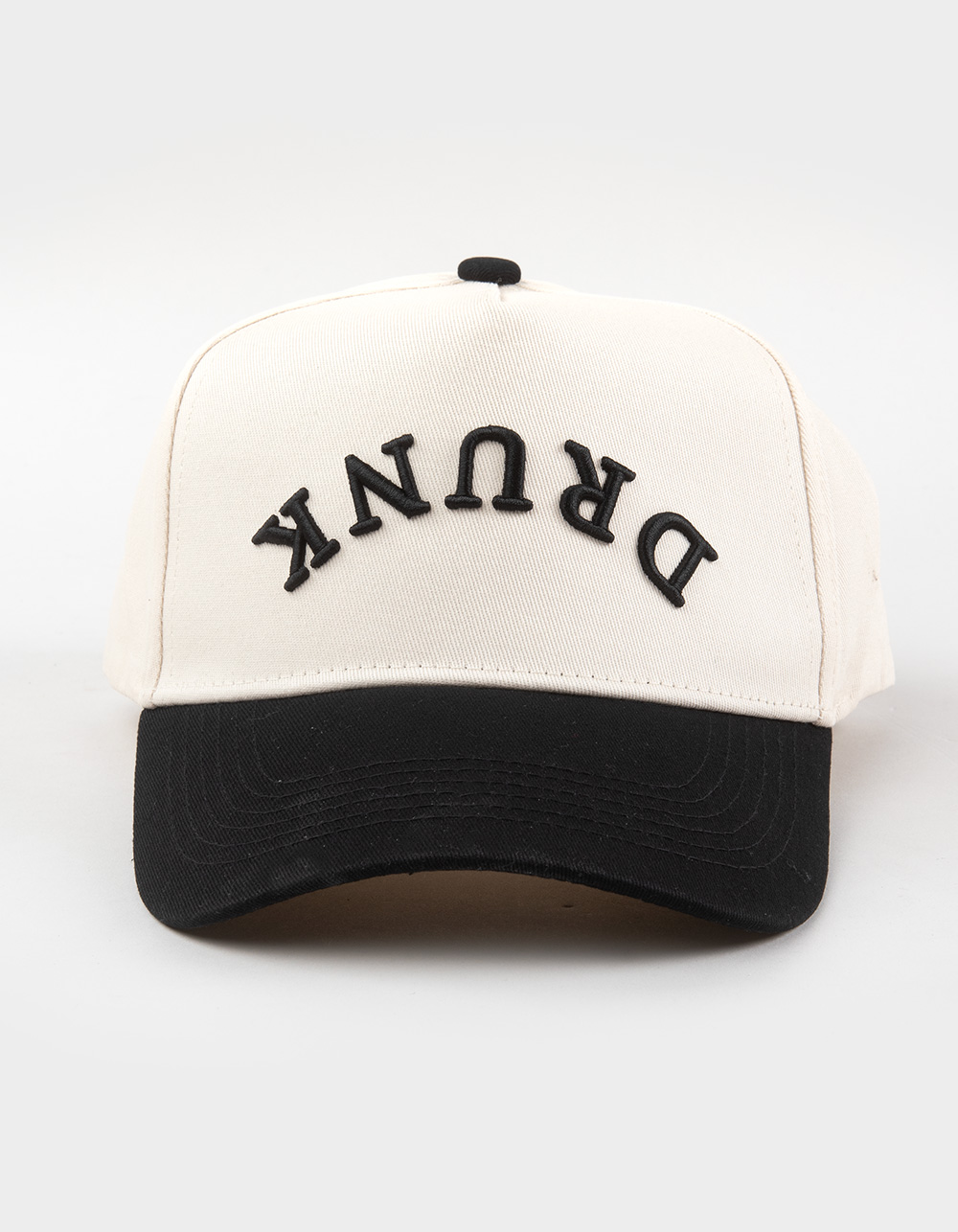 KENZ KUSTOMZ Drunk Snapback Hat - BLACK COMBO