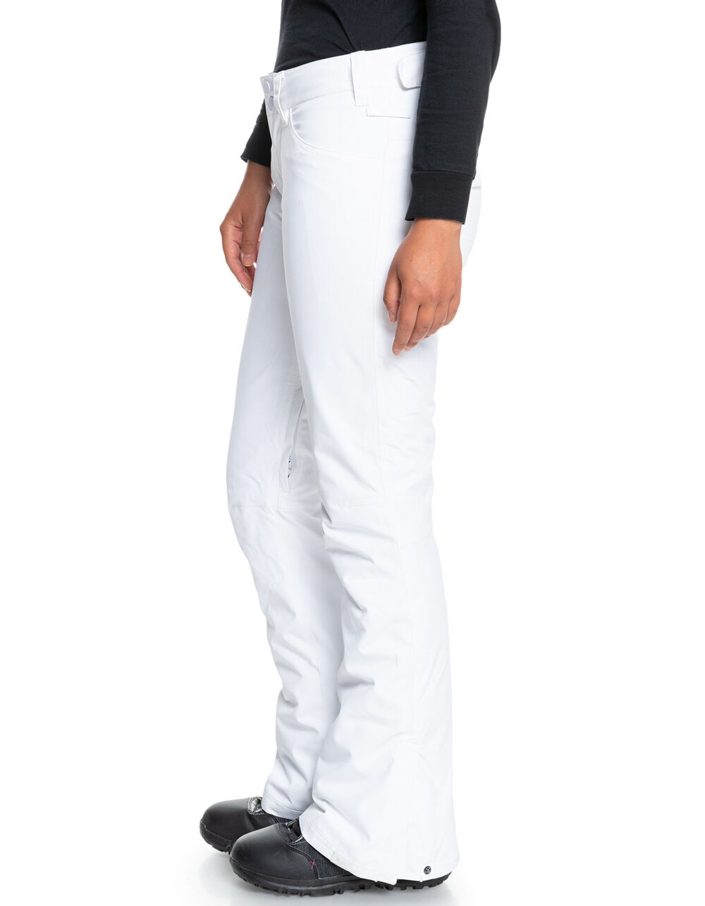 ROXY Backyard Womens Snow Pants - WHITE 