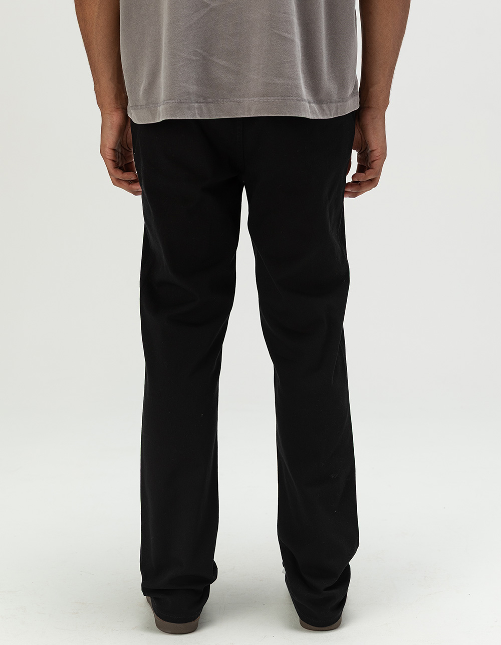 RSQ Mens Slim Straight Chino Pants - BLACK