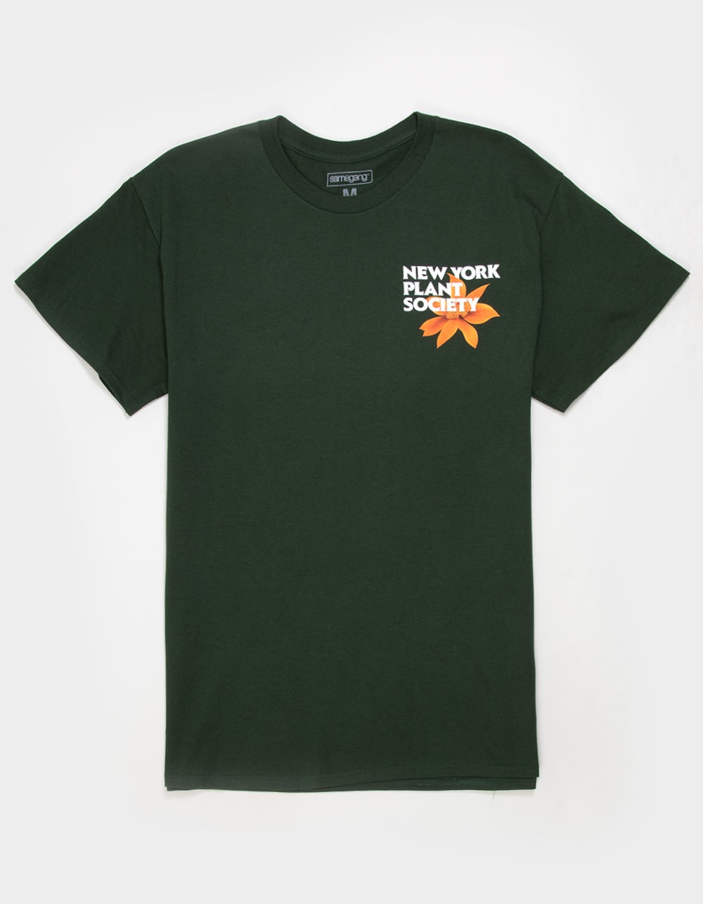 SAME GANG New York Botanical Mens Tee - FOREST