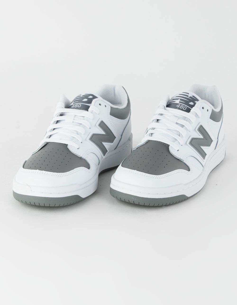 NEW BALANCE 480 Mens Shoes - WHT/GRAY | Tillys