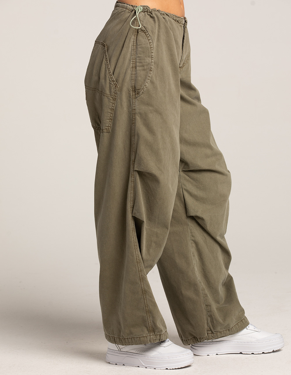 BDG Urban Outfitters Womens Cargo Puddle Pants - BLACK, Tillys
