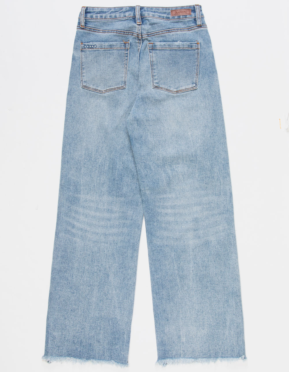 BLANK NYC Say Something Wide Leg Girls Jeans - MEDIUM WASH | Tillys