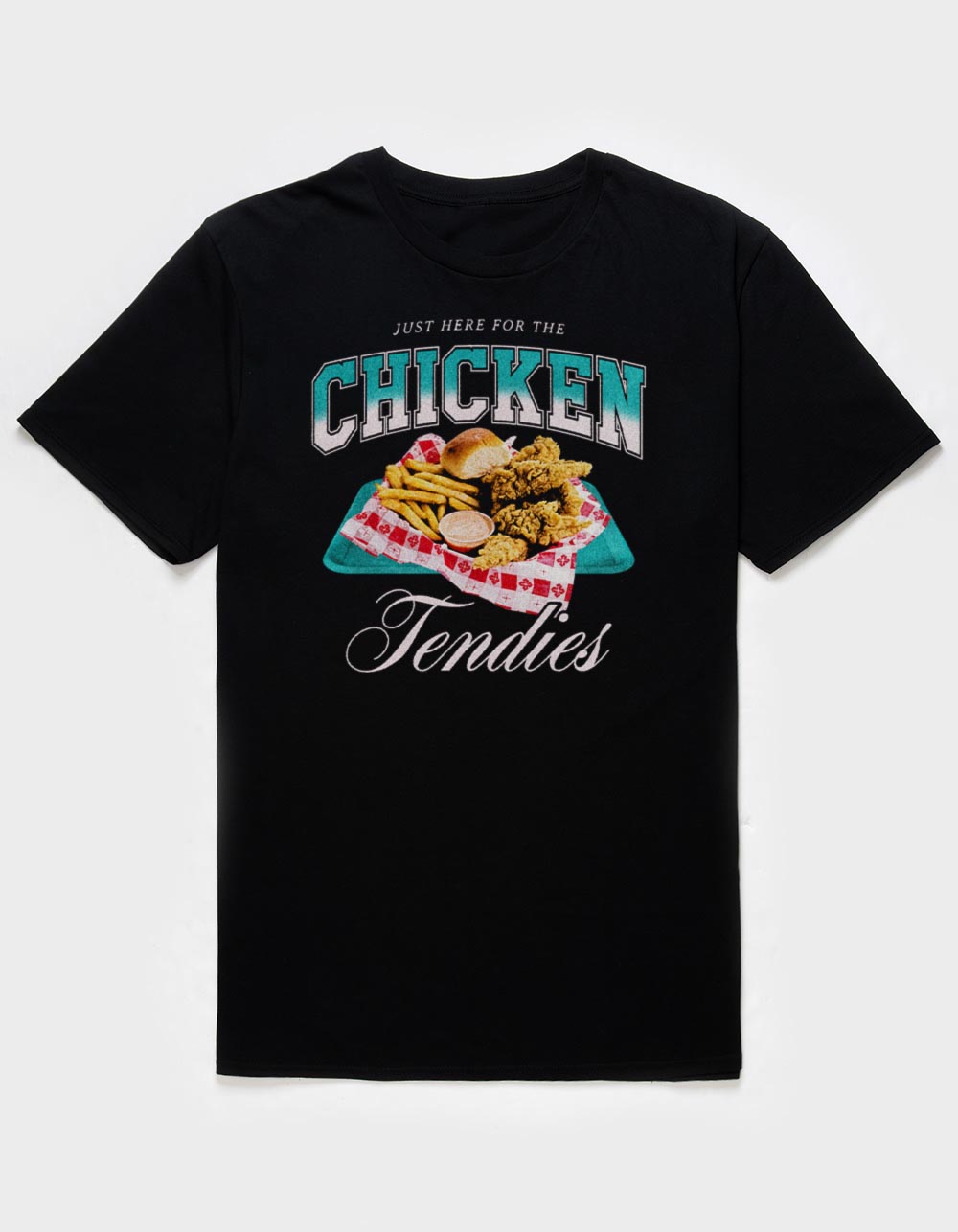 CHICKEN Tenders Unisex Tee - BLACK