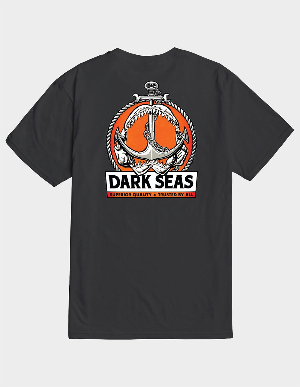 DARK SEAS Fortified Mens Tee - CHARCOAL