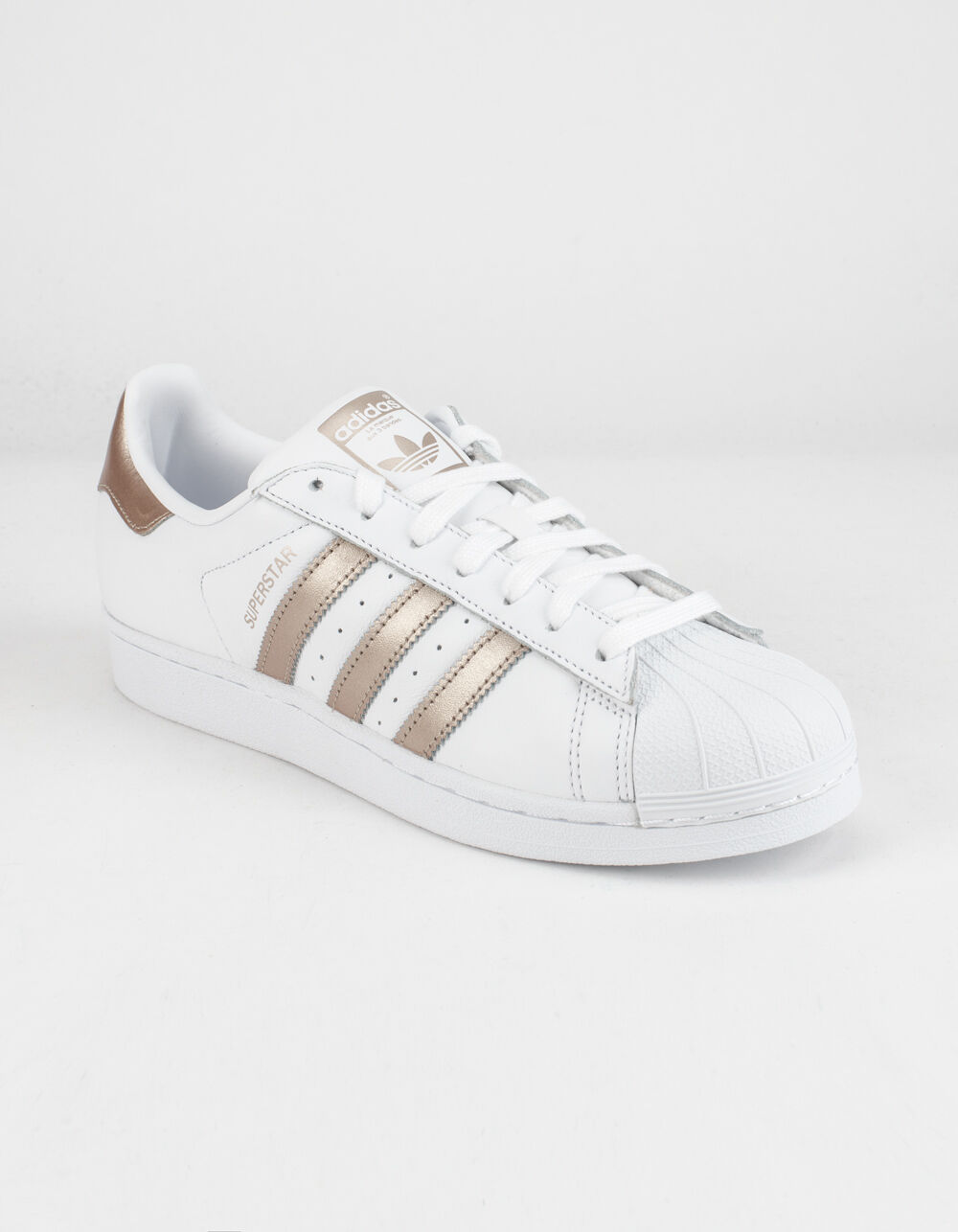 ADIDAS Superstar Womens Shoes - WHITE/GOLD | Tillys
