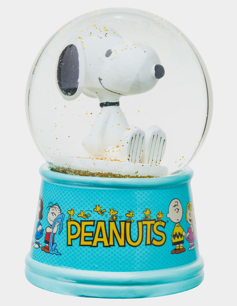 Peanuts Snoopy Light Up Snow Globe BLUE Tillys
