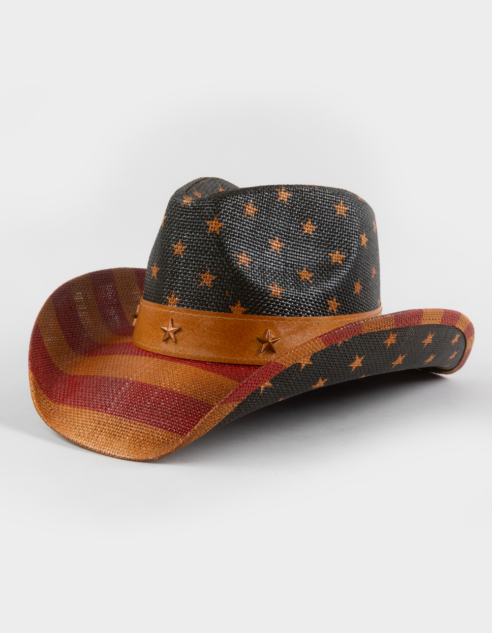 Americana Womens Cowboy Hat - RED COMBO