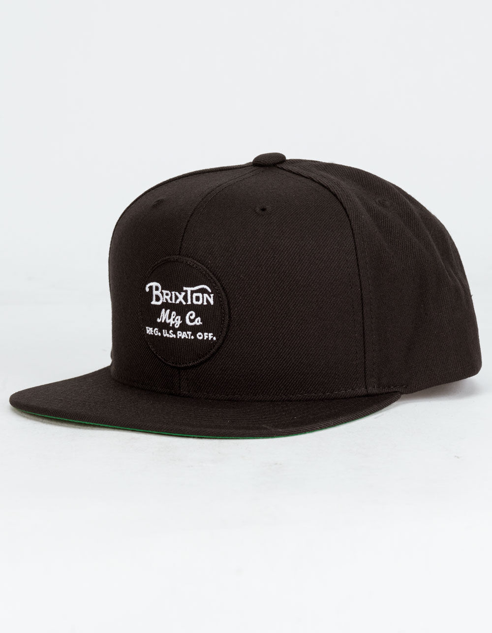 BRIXTON Wheeler Mens Snapback Hat BLACK Tillys