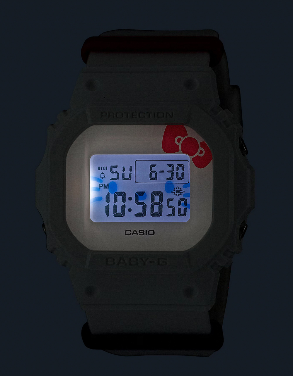 G-SHOCK Baby-G x Hello Kitty BGD565KT-7 Watch - WHITE COMBO - ONE