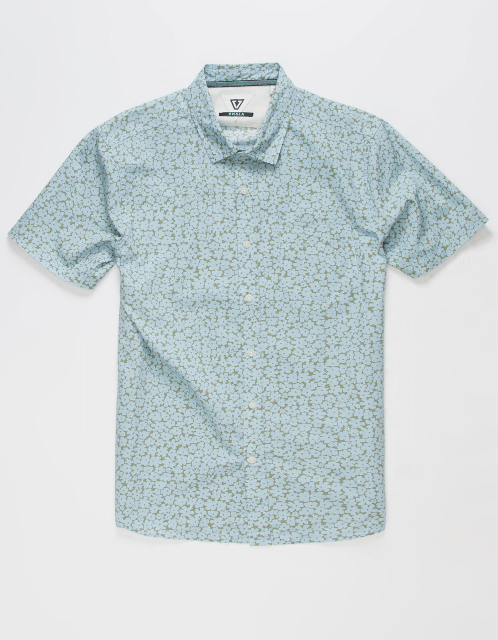VISSLA CAMISA ISLAND WOVEN SHORT SLEEVE NATURAL