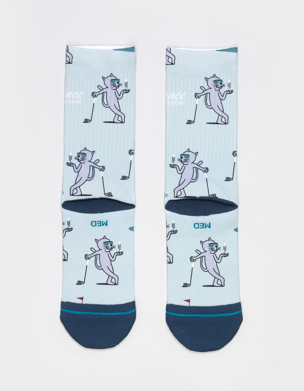 STANCE Players Club Mens Crew Socks - SAGE
