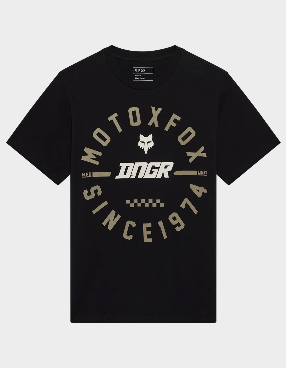 FOX DNGR 195 Mens Tee - BLACK