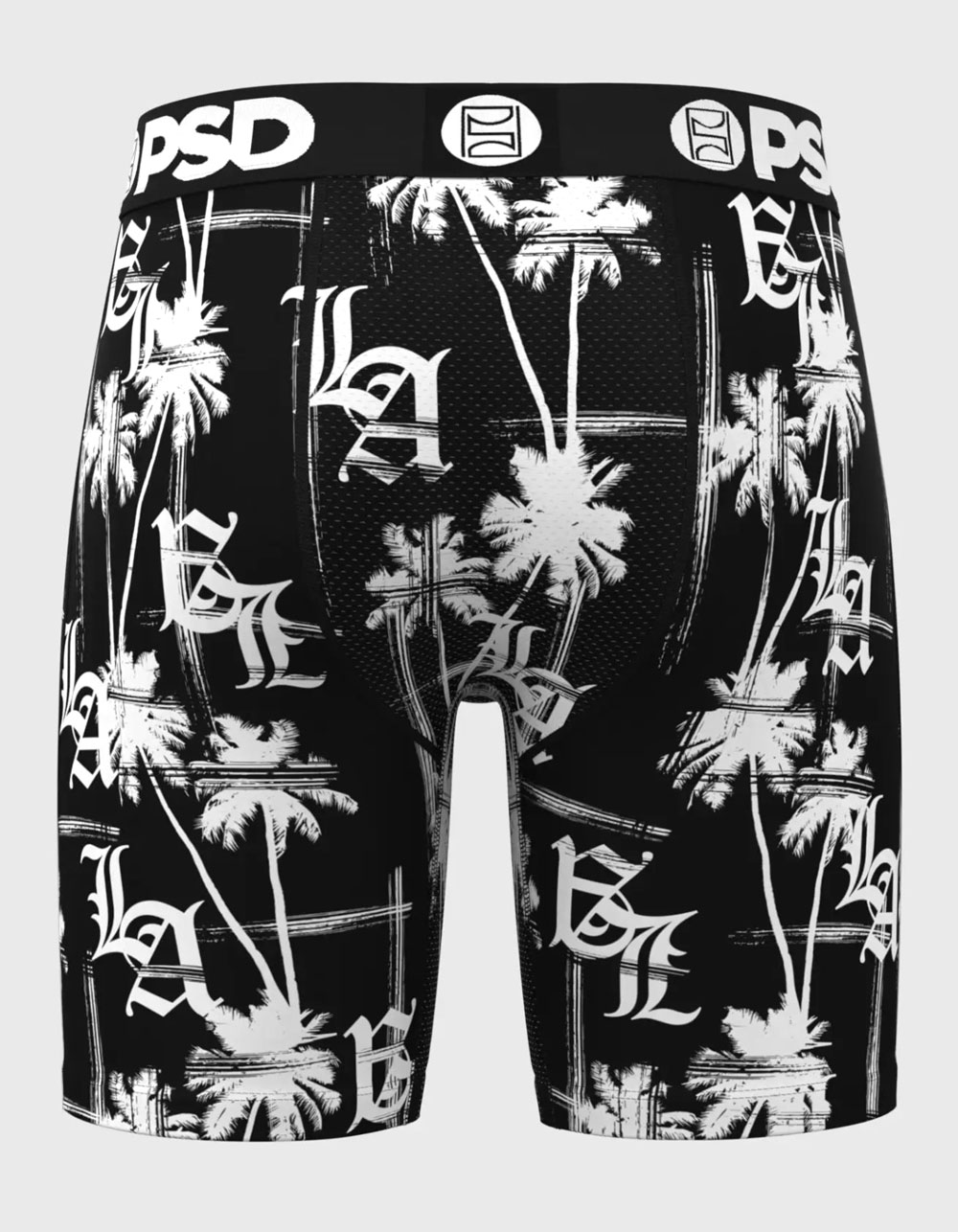 PSD LA Palms Mens Boxer Briefs - BLK/WHT