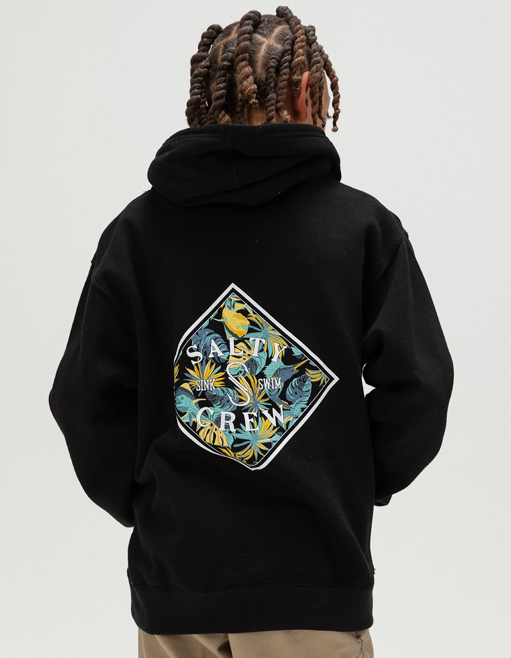 SALTY CREW Tippet Fill Boys Hoodie - BLACK