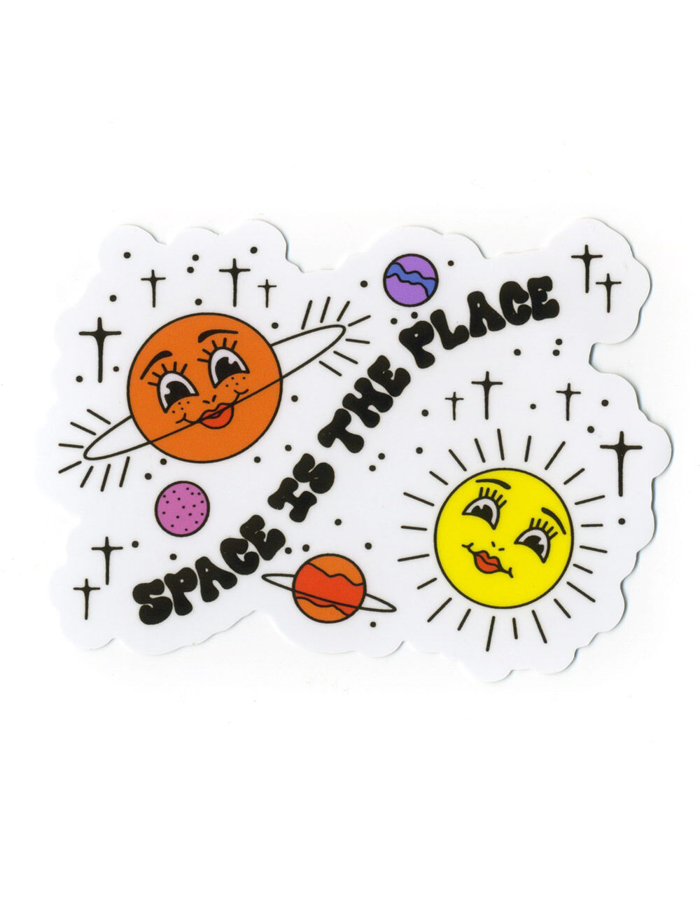 STICKIE BANDITS Happy Planets Sticker image number 0