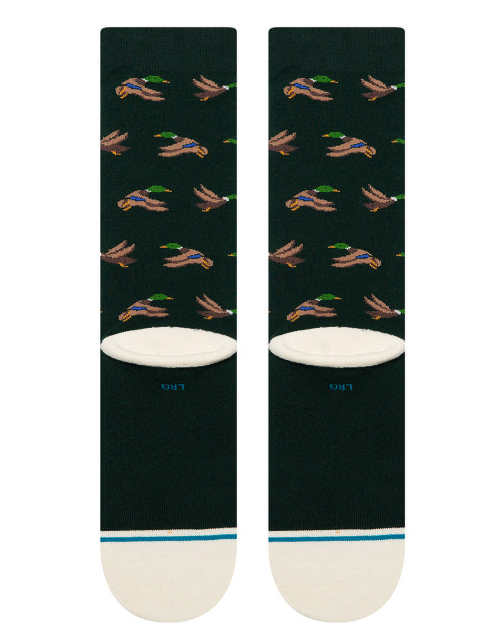 STANCE Huntin Mens Crew Socks - GREEN COMBO