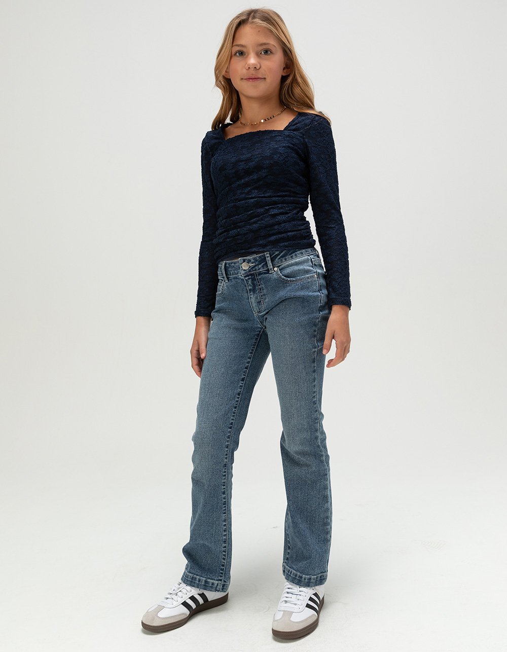RSQ Girls Bootcut Jeans - MEDIUM WASH