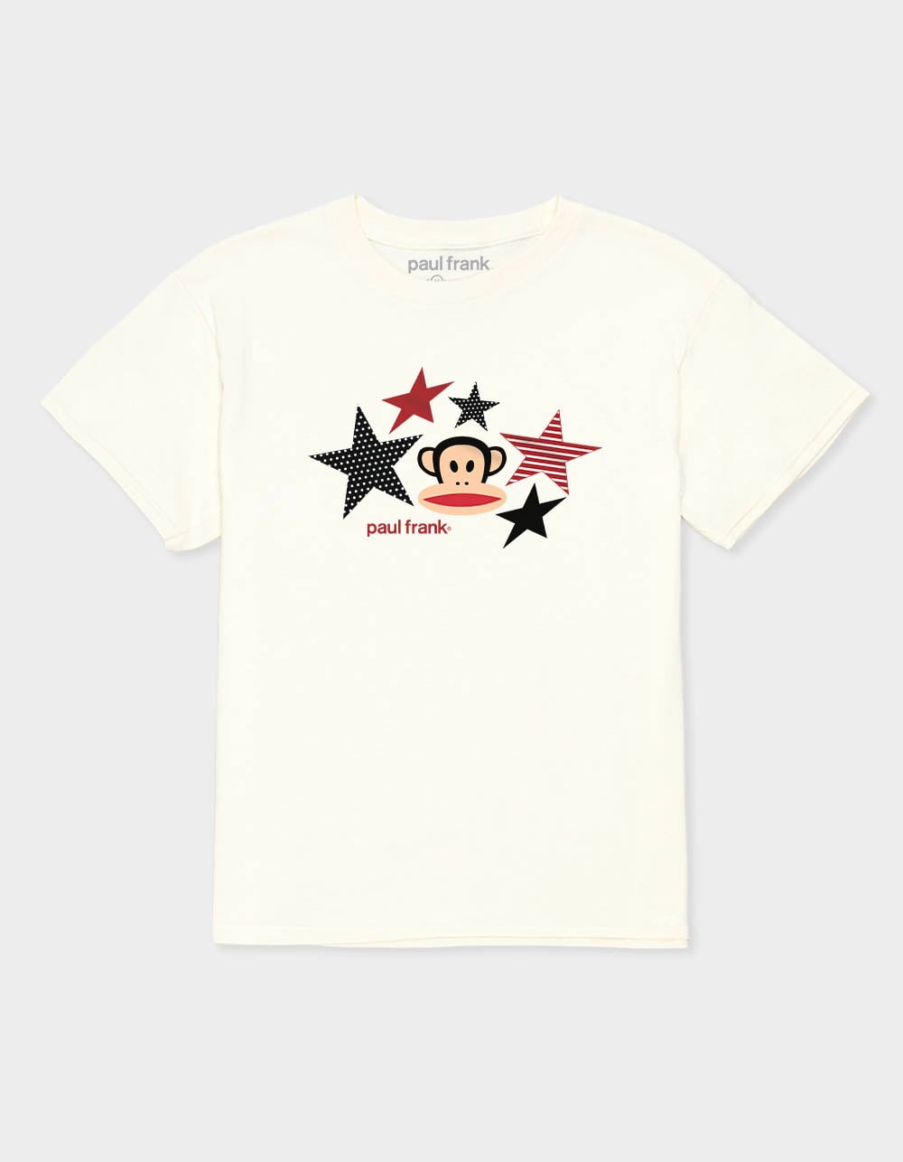 PAUL FRANK Julius Stars Girls Tee - OFF WHITE