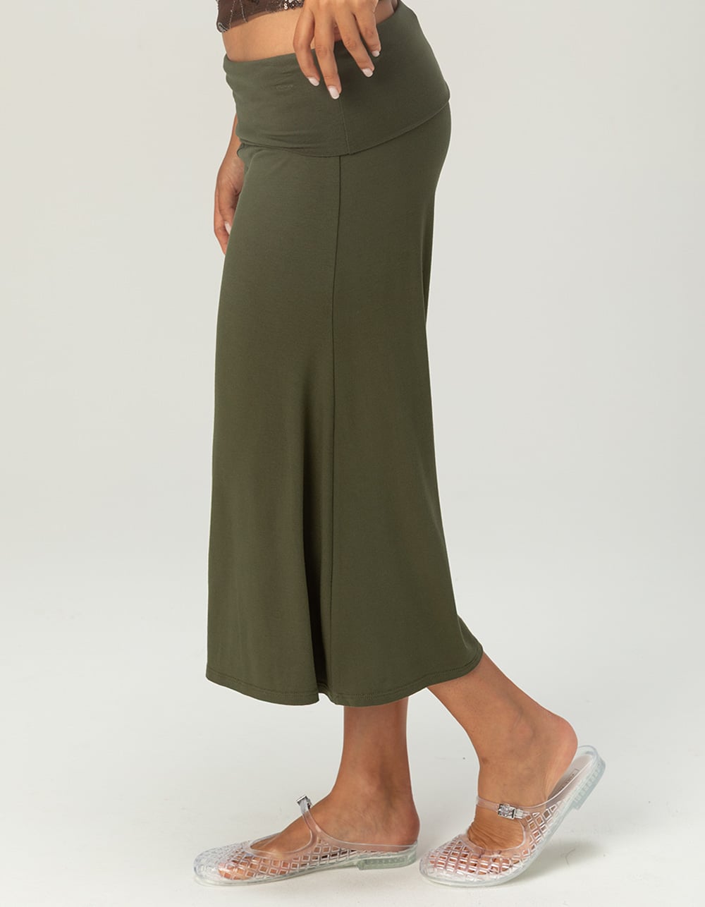 FULL TILT Womens Low Rise Gaucho Pants
