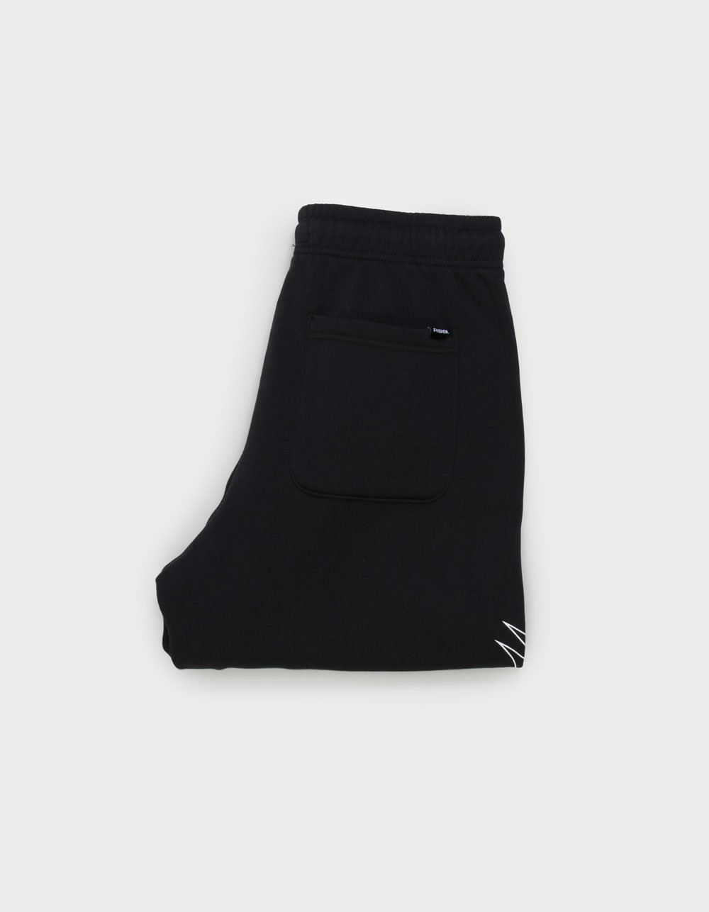 RSQ Mens Baggy Graphic Sweatpants - BLACK