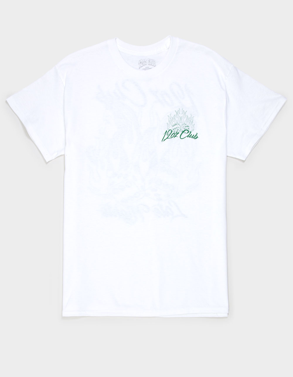 12OZ Club Late Nights Mens Tee - WHITE