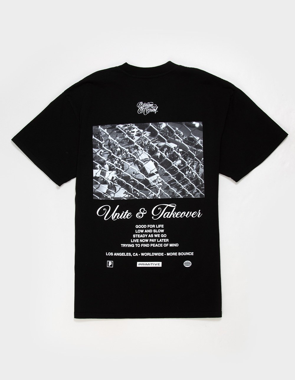 PRIMITIVE x Estevan Oriol Bounce Mens Tee - BLACK