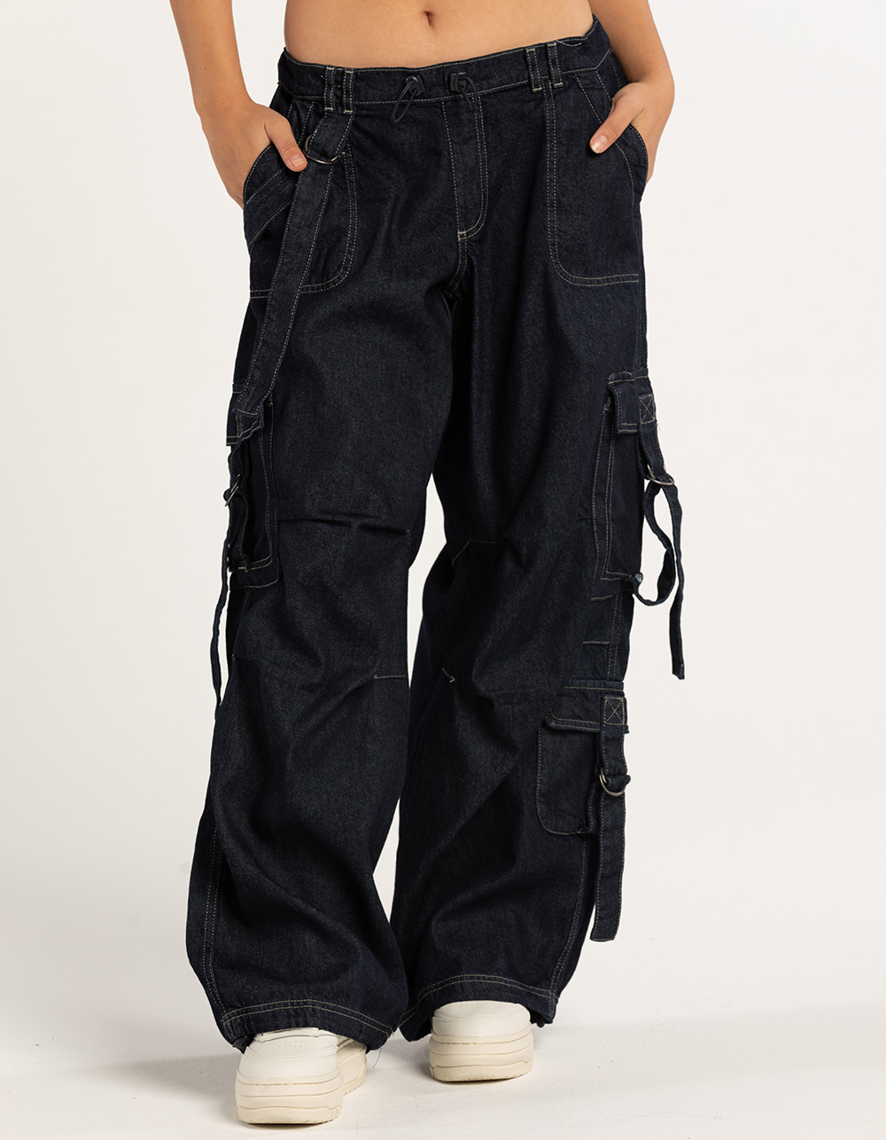 In And Array of BDG Urban Outfitters Strappy Cargo Womens Pants - RINSE | Tillys
