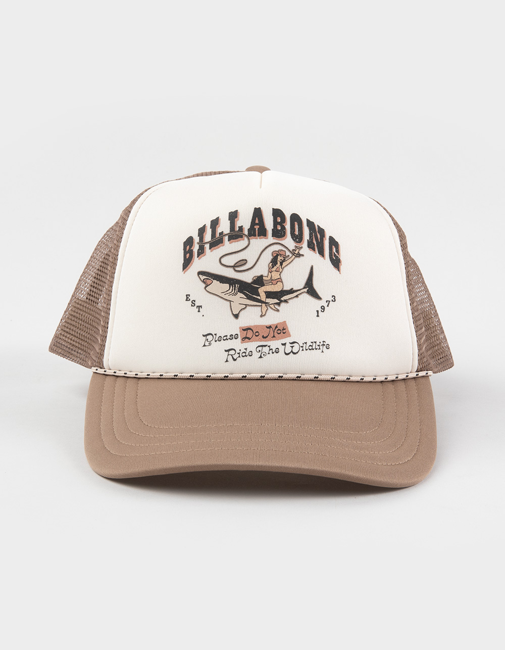 BILLABONG Grandpa Womens Trucker Hat - BROWN COMBO